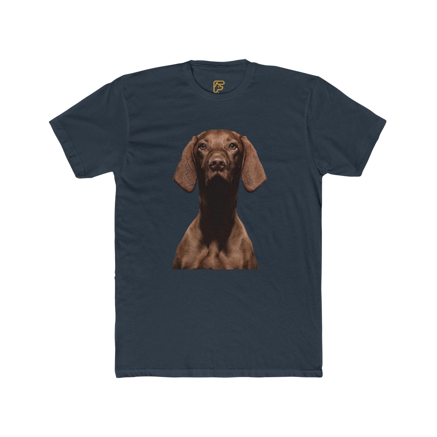 Chocolate Dachshund T‑Shirt — Realistic Dog Portrait Tee for Dog Lovers