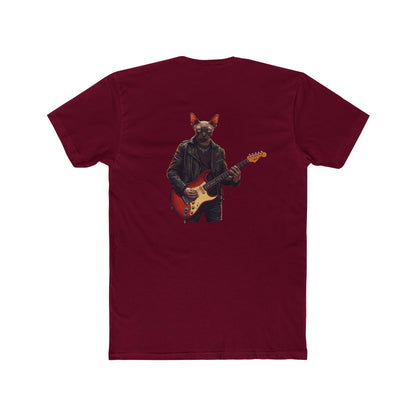 Cat Rocker T‑Shirt — Sphynx Guitar Player Graphic Tee