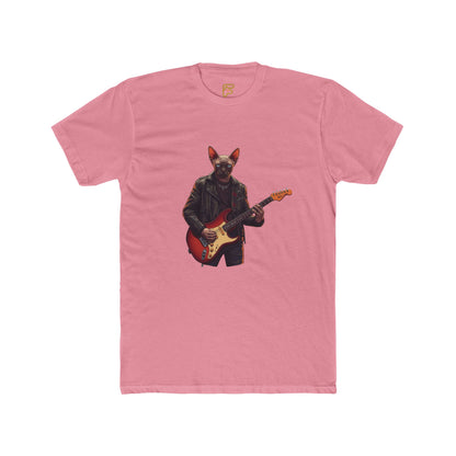 Guitar Fox Graphic Tee — Cool Rock Music Animal T‑Shirt