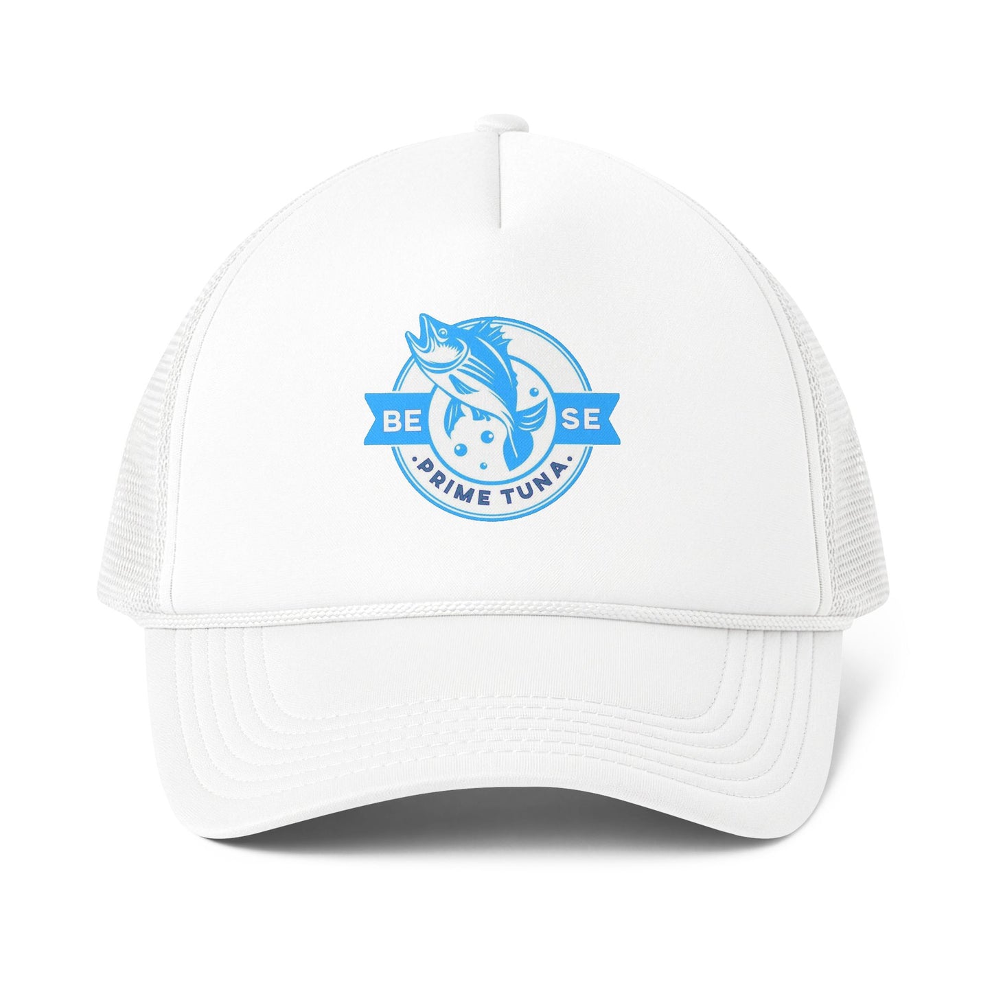 Trucker Cap — 'Be Wise Prime Tuna' Retro Fishing Logo