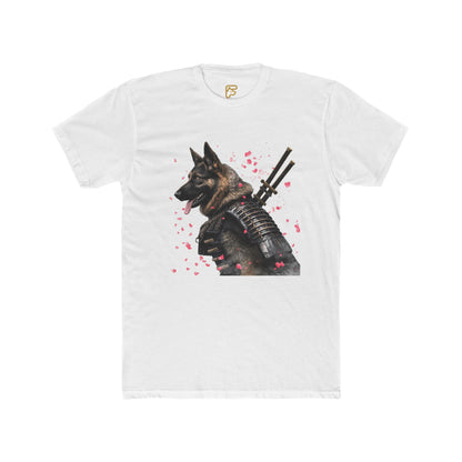 K9 Samurai Tee – Armored German Shepherd Graphic Shirt