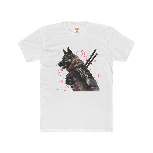 K9 Samurai Tee – Armored German Shepherd Graphic Shirt