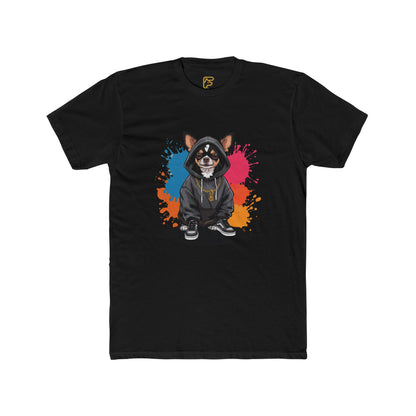 Urban Corgi Hoodie Tee — Cute Corgi in Hoodie Graphic T-Shirt