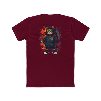 Cat Streetwear Tee — Graphic Hoodie Cat Design ("TAMS")