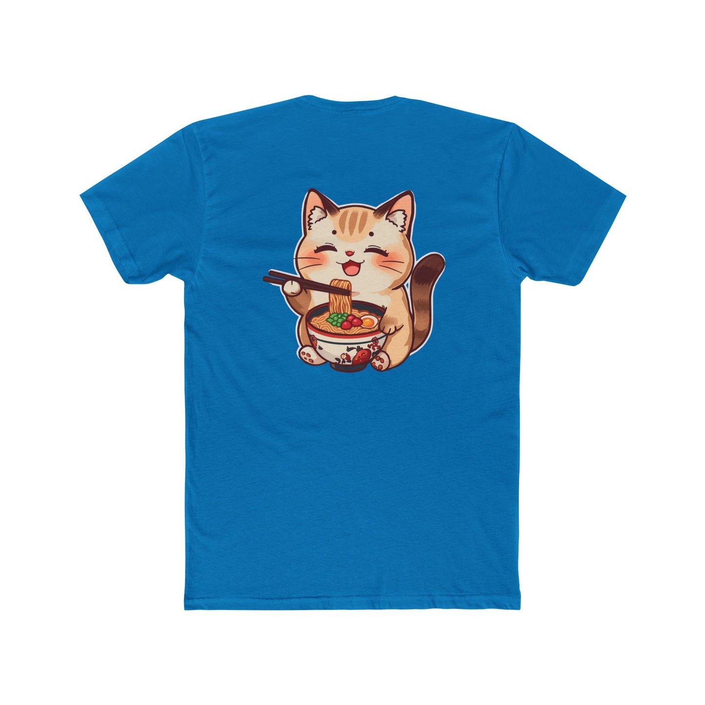 Cat Ramen Tee — Cute Kawaii Cat Eating Ramen Graphic T-Shirt