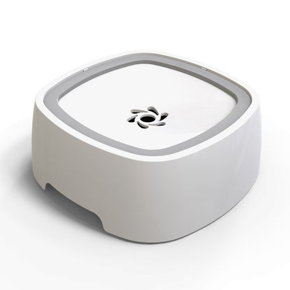 Portable Floating Dog Water Bowl – 1.5L Splash-Proof Travel Pet Bowl (White/Gray/Blue/Pink)