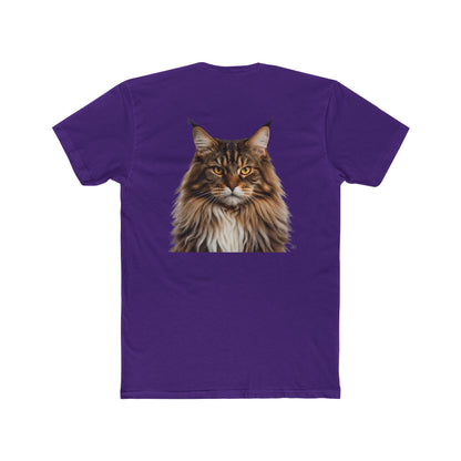Maine Coon Portrait Tee — Cat Lover T-Shirt