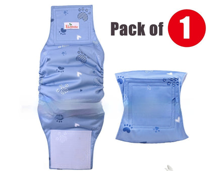 Washable Dog Diaper Pants – Reusable Adjustable Male & Female Pet Diapers, Eco-Friendly & Comfortable