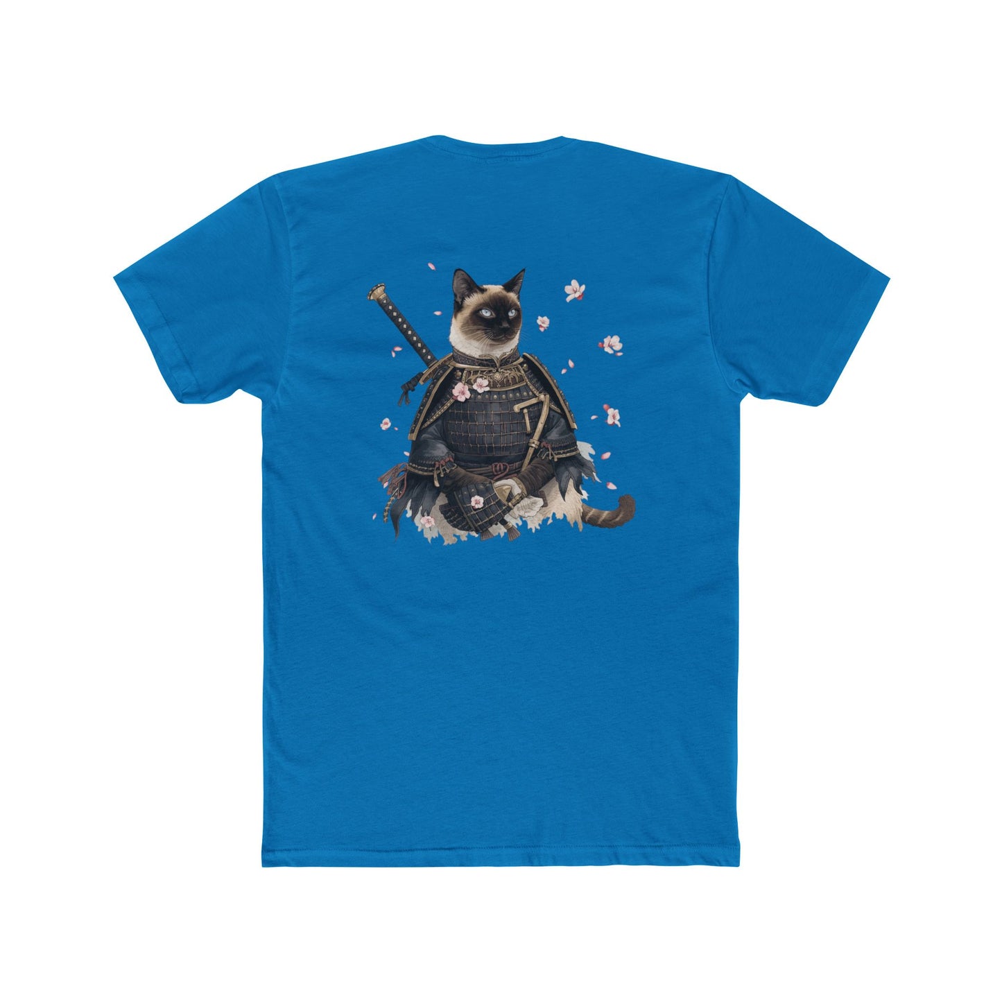 Samurai Cat T-Shirt — Cute Warrior Cat Graphic Tee