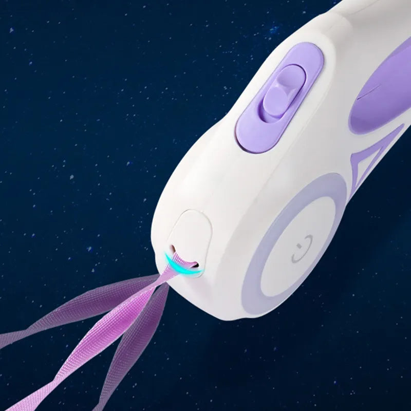 Retractable Dog Leash with LED Light – 3M / 5M Automatic Pet Lead