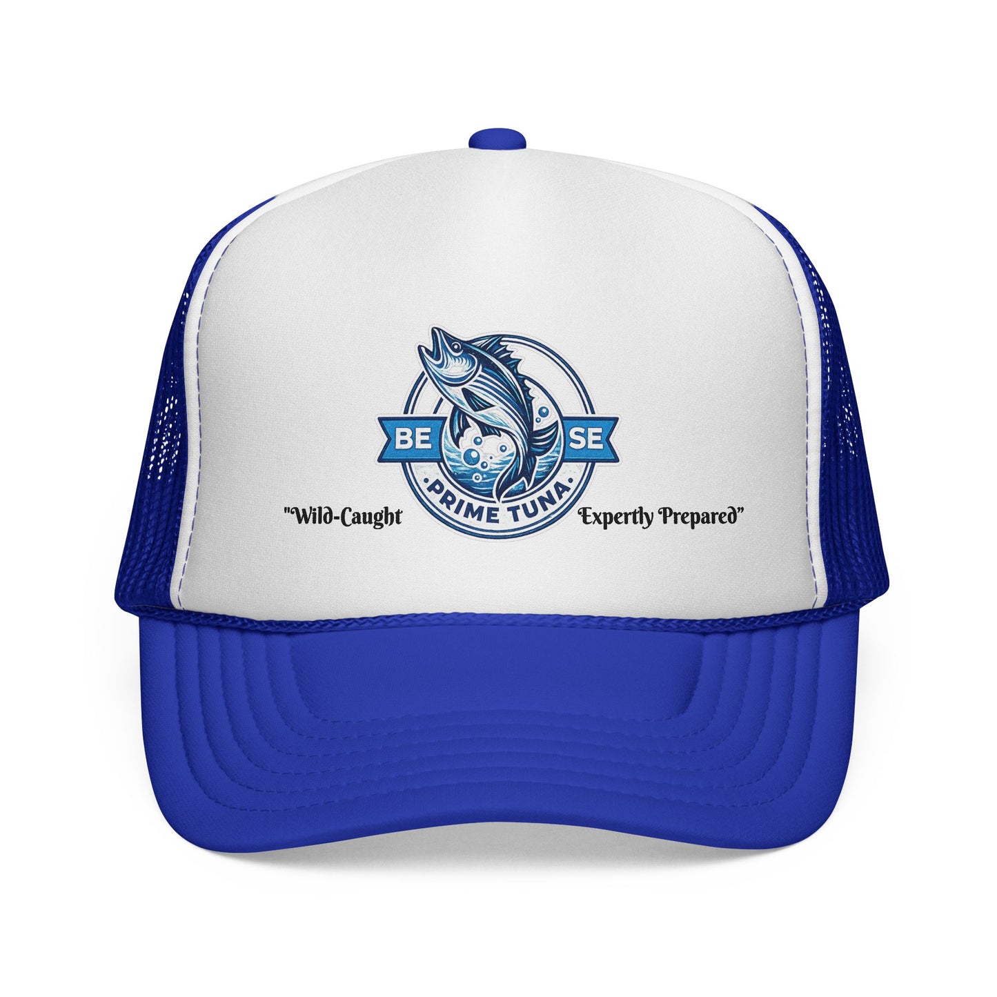 Tuna Trucker Hat — "Be Se" Prime Tuna Fishing Cap