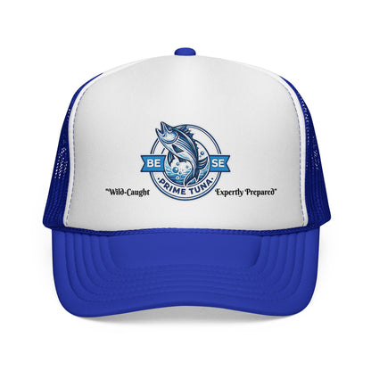 Tuna Trucker Hat — "Be Se" Prime Tuna Fishing Cap
