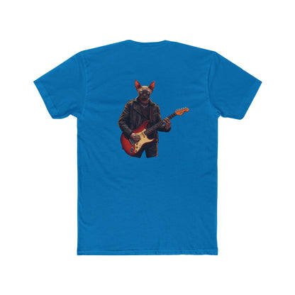Cat Rocker T‑Shirt — Sphynx Guitar Player Graphic Tee