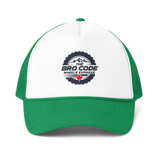 Bro Code Wheels & Campers Trucker Cap