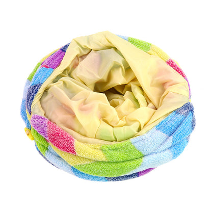 Collapsible Rainbow Cat Tunnel – Scratch-Resistant Play Tube with Multiple Entrances