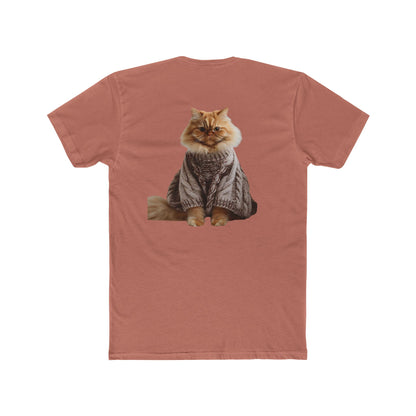 Cat Crew Tee — Cozy Sweater Cat Graphic T-Shirt