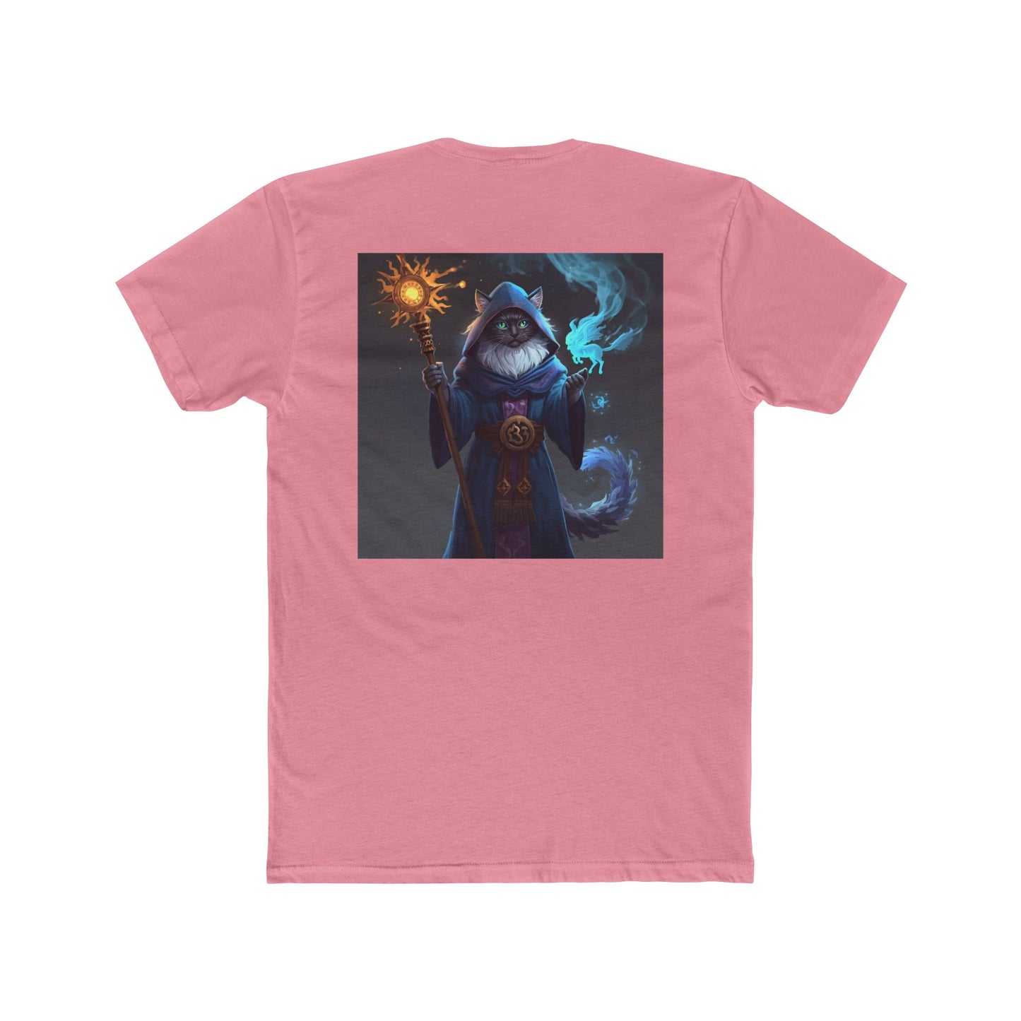 Wizard Cat Tee — Fantasy Mage Cat Graphic T-Shirt