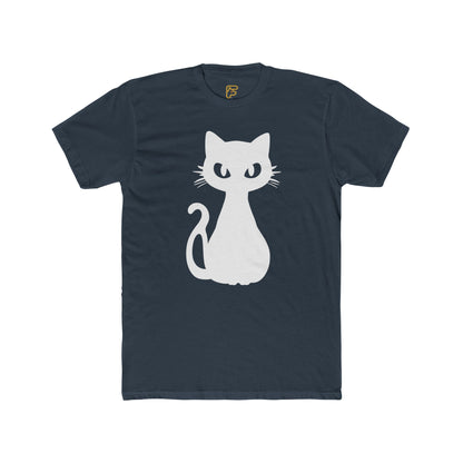Cat Silhouette Tee — Cute Minimalist Cat Graphic T‑Shirt