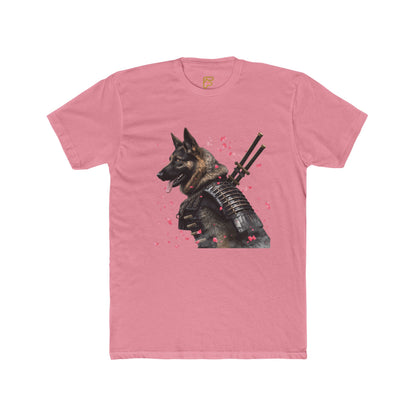 K9 Samurai Tee – Armored German Shepherd Graphic Shirt