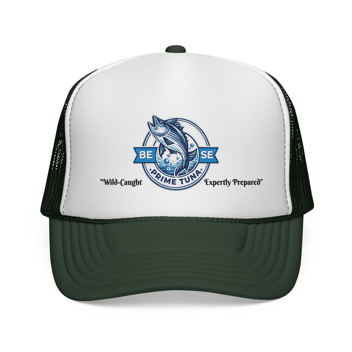 Tuna Trucker Hat — "Be Se" Prime Tuna Fishing Cap