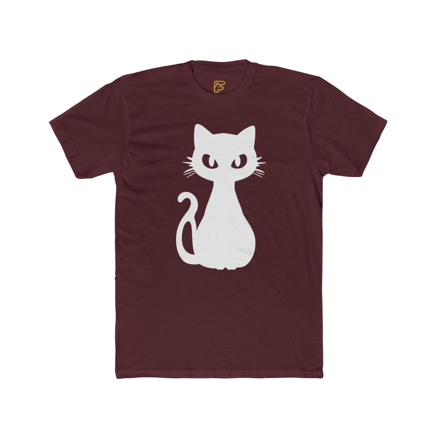 Cat Silhouette Tee — Cute Minimalist Cat Graphic T‑Shirt