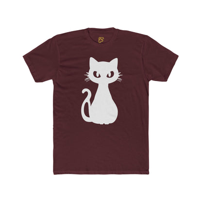 Cat Silhouette Tee — Cute Minimalist Cat Graphic T‑Shirt