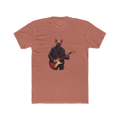 Guitar Fox Graphic Tee — Cool Rock Music Animal T‑Shirt