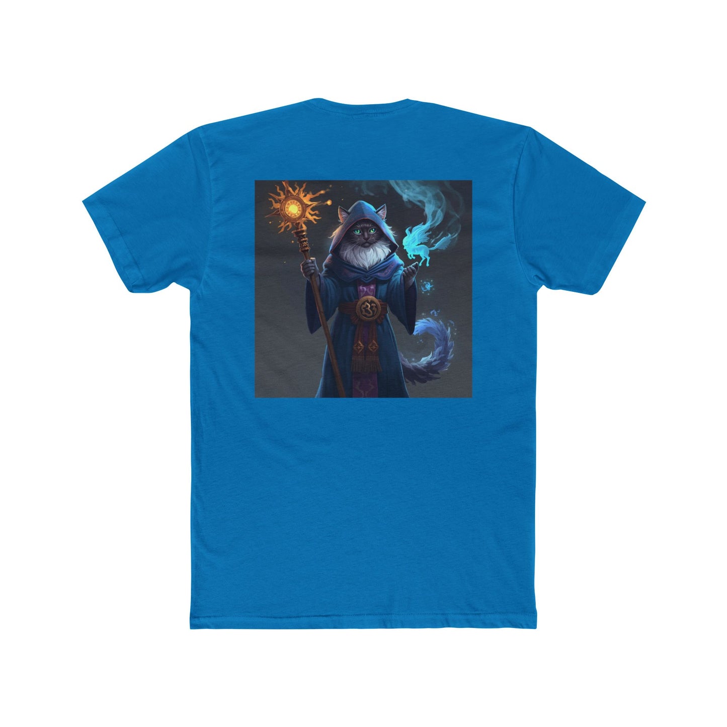 Wizard Cat Tee — Fantasy Mage Cat Graphic T-Shirt