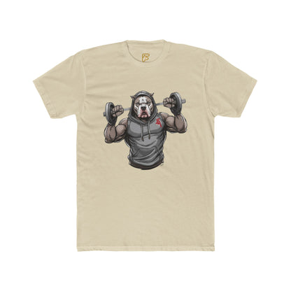 Gym Bear Strength T‑Shirt — Muscular Bear Lifting Dumbbells Workout Tee