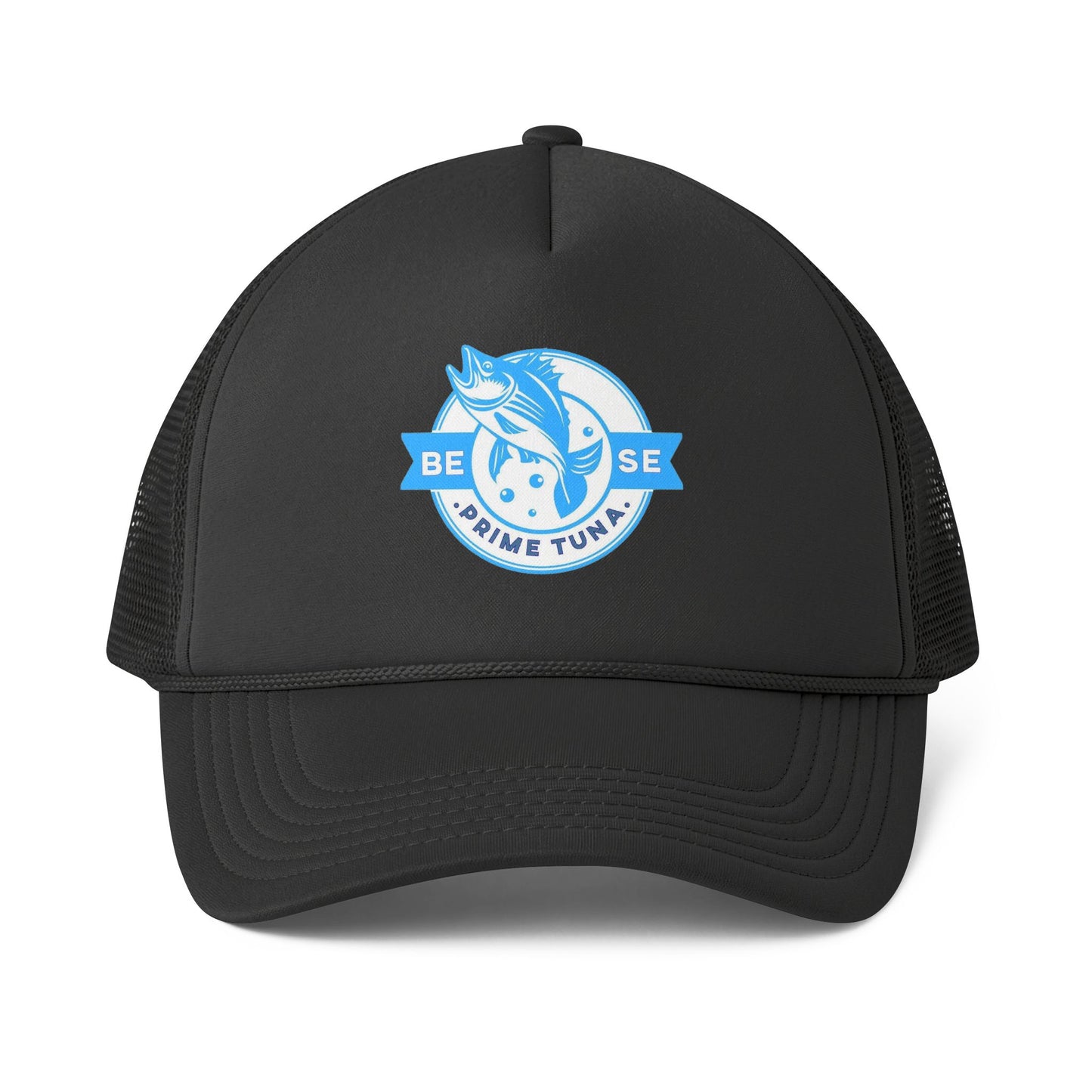 Trucker Cap — 'Be Wise Prime Tuna' Retro Fishing Logo
