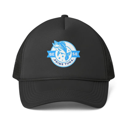 Trucker Cap — 'Be Wise Prime Tuna' Retro Fishing Logo