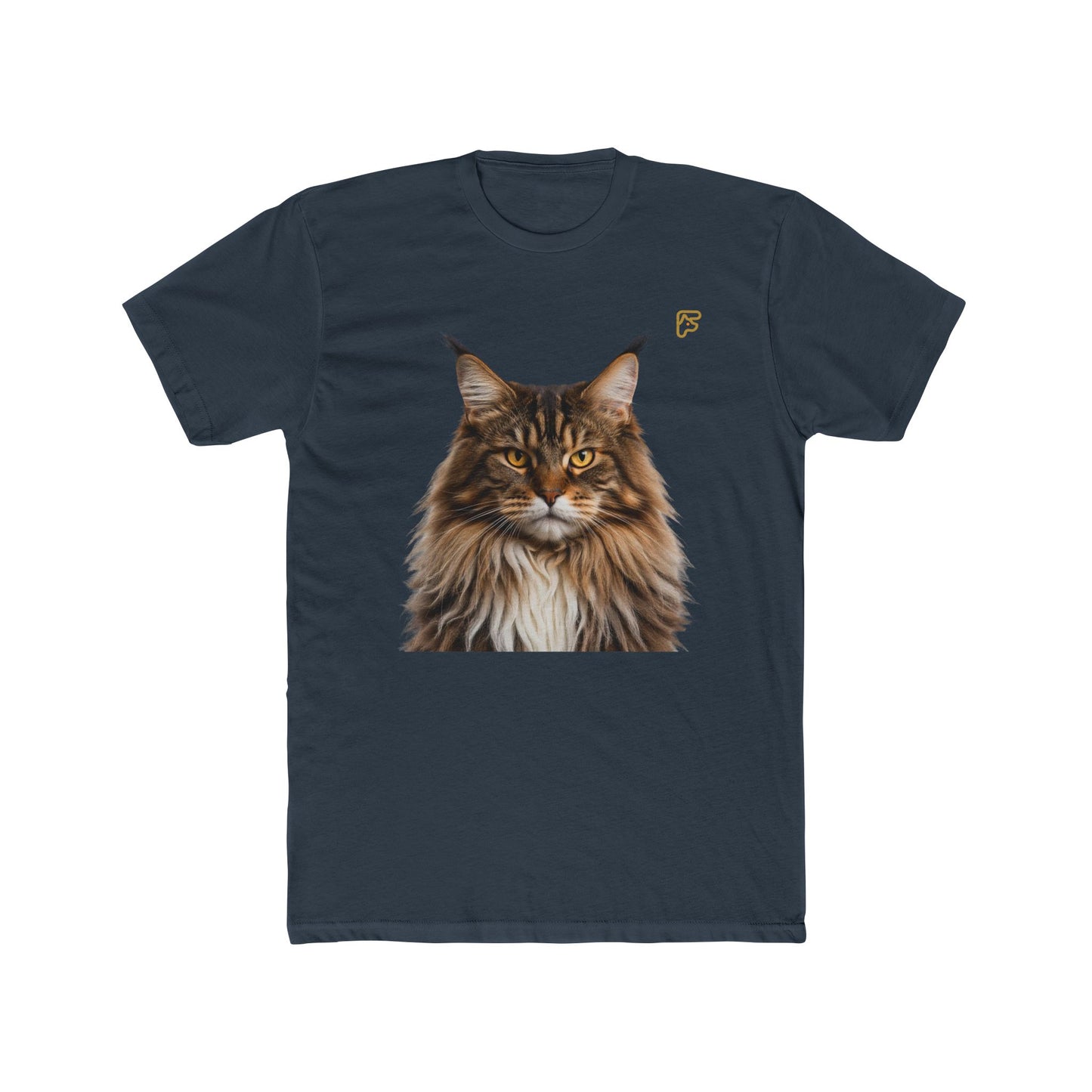 Maine Coon Cat Portrait T-Shirt