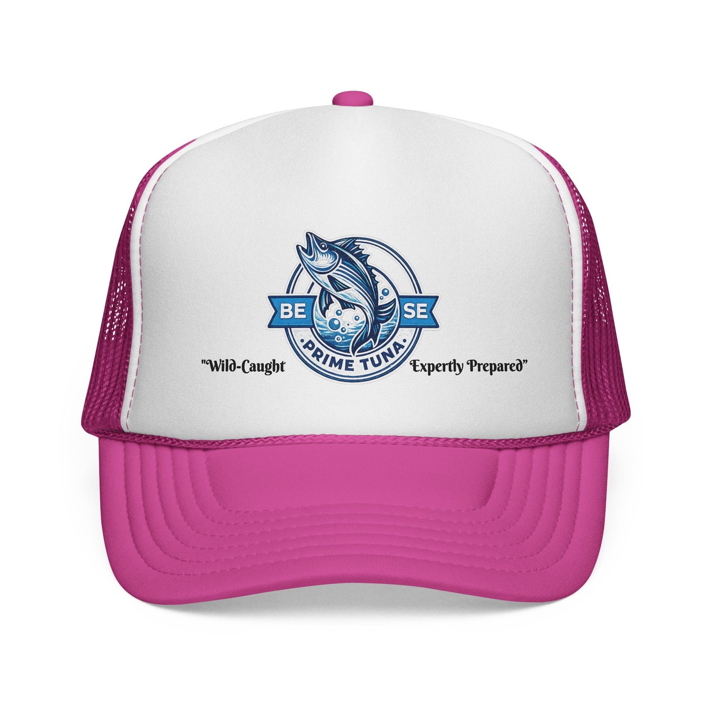Tuna Trucker Hat — "Be Se" Prime Tuna Fishing Cap