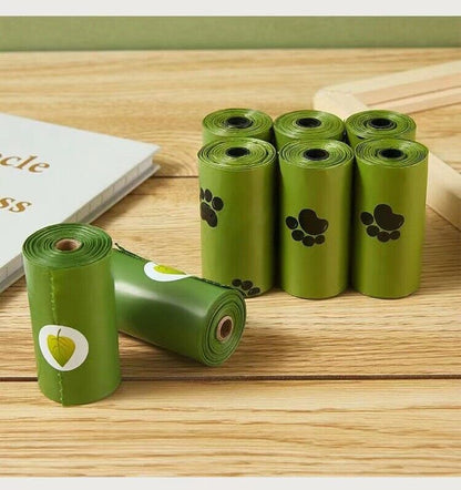 540 Biodegradable Pet Waste Bags with Dispenser – Eco-Friendly Poop Bags