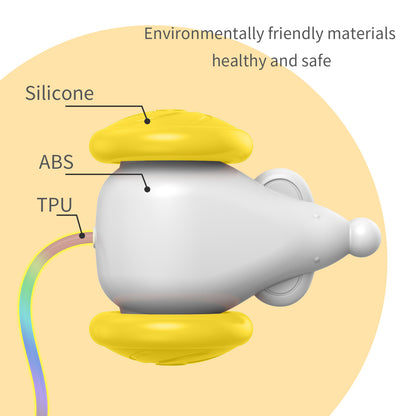 Automatic Luminous Mad Mouse Toy – LED Interactive Cat Toy