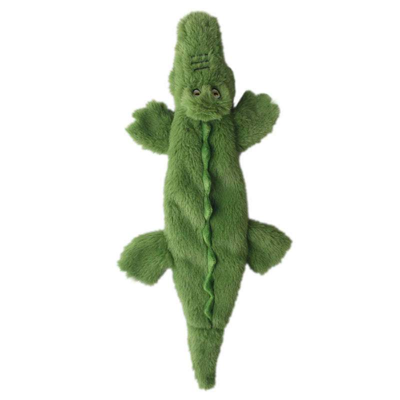 No-Stuffing Squeaky Dog Toy – Durable Plush for Aggressive Chewers