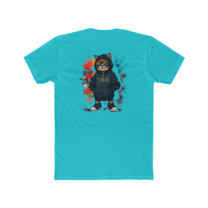 Cat Streetwear Tee — Graphic Hoodie Cat Design ("TAMS")