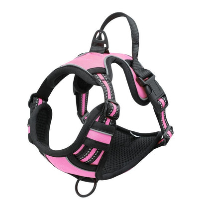 Durable Outdoor Dog Harness – Adjustable Oxford Cloth Chest Strap