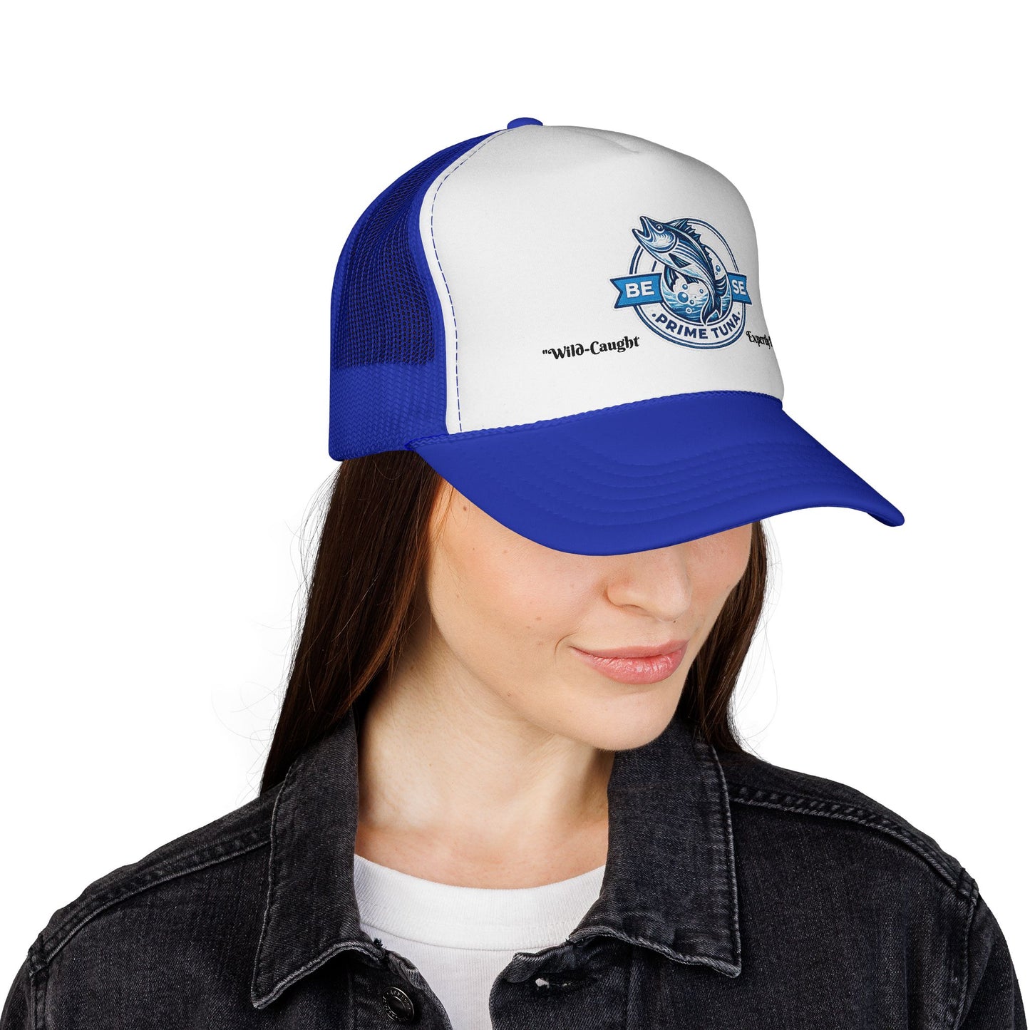Tuna Trucker Hat — "Be Se" Prime Tuna Fishing Cap