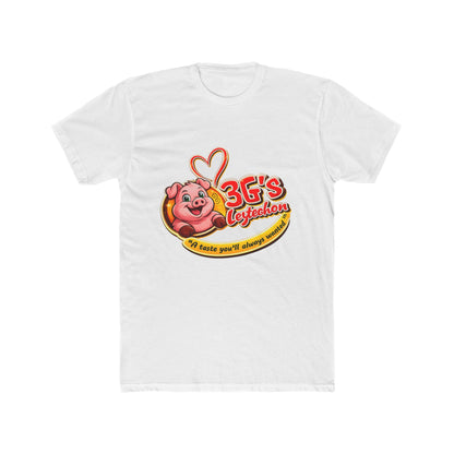 3G's Lychchon Pig Logo Tee - Cute BBQ Diner Shirt