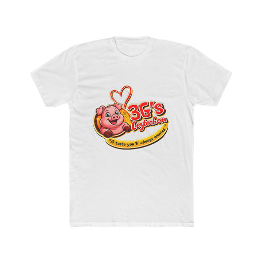 3G's Lychchon Pig Logo Tee - Cute BBQ Diner Shirt