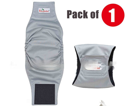 Washable Dog Diaper Pants – Reusable Adjustable Male & Female Pet Diapers, Eco-Friendly & Comfortable