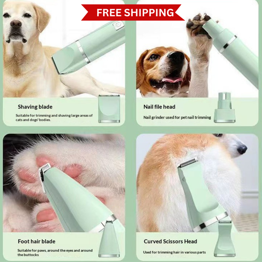 Multi-Functional Pet Grooming Trimmer – Precision Trimming for Dogs & Cats