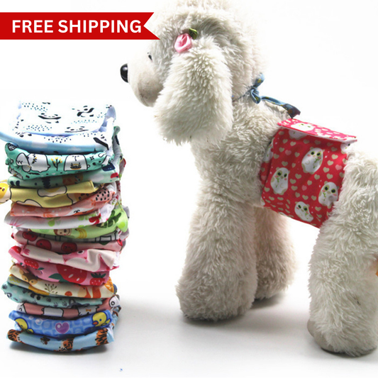 Reusable Washable Dog Diapers – Adjustable & Eco-Friendly