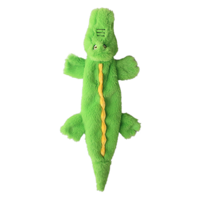 No-Stuffing Squeaky Dog Toy – Durable Plush for Aggressive Chewers