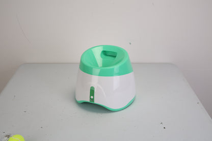 Automatic Dog Ball Launcher with 6 Tennis Balls – Rechargeable Interactive Fetch Machine with 3 Distance Settings for Small & Medium Dogs