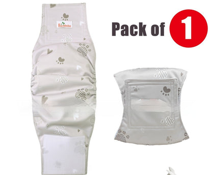 Washable Dog Diaper Pants – Reusable Adjustable Male & Female Pet Diapers, Eco-Friendly & Comfortable