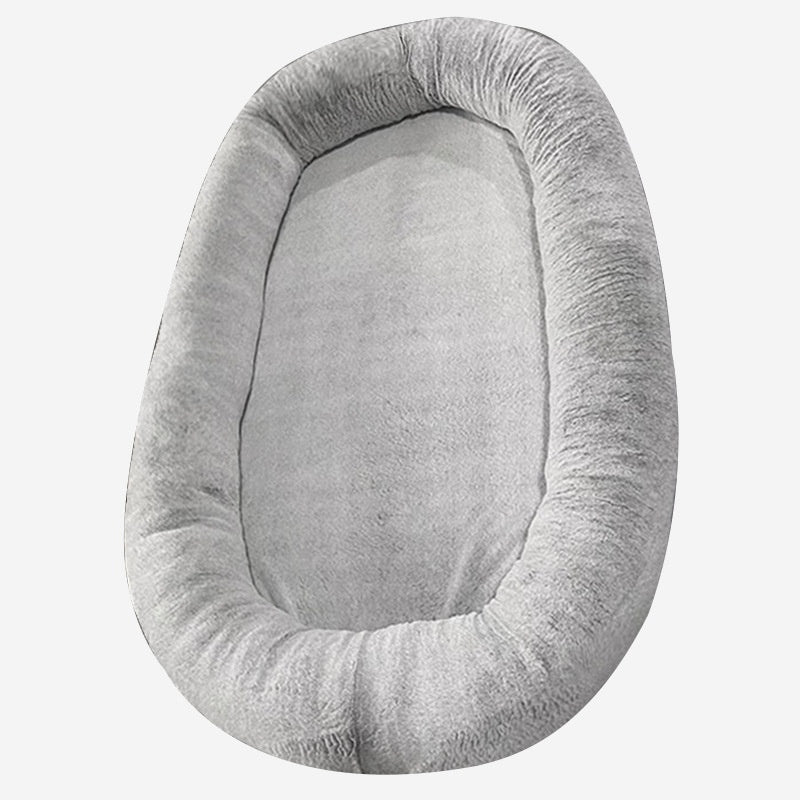 Washable Large Dog Bed for Human and Adult Dogs – Removable Cover Kennel Cushion, Soft Pet Sleeping Mat