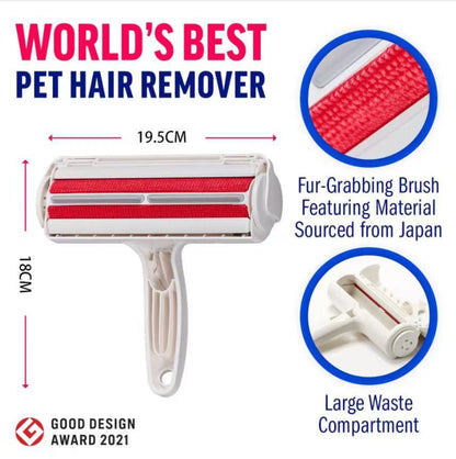 Pet Hair Remover Roller – Reusable Lint & Fur Picker