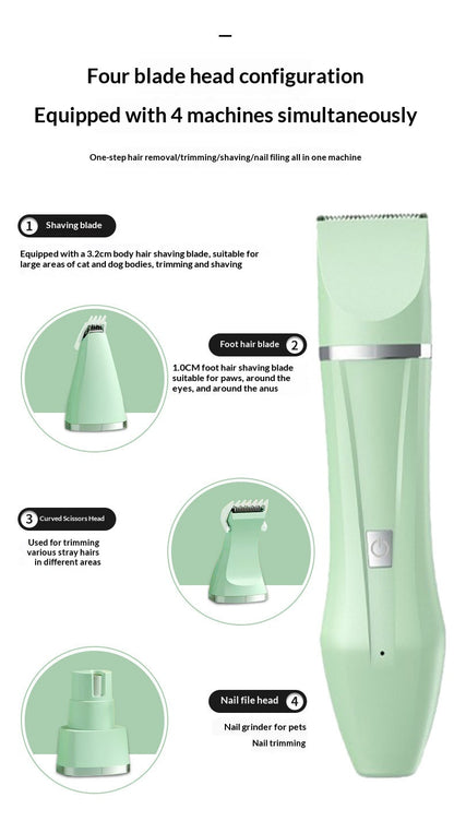 Multi-Functional Pet Grooming Trimmer – Precision Trimming for Dogs & Cats
